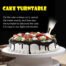 Cake turntable