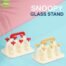 Snoopy glass stand